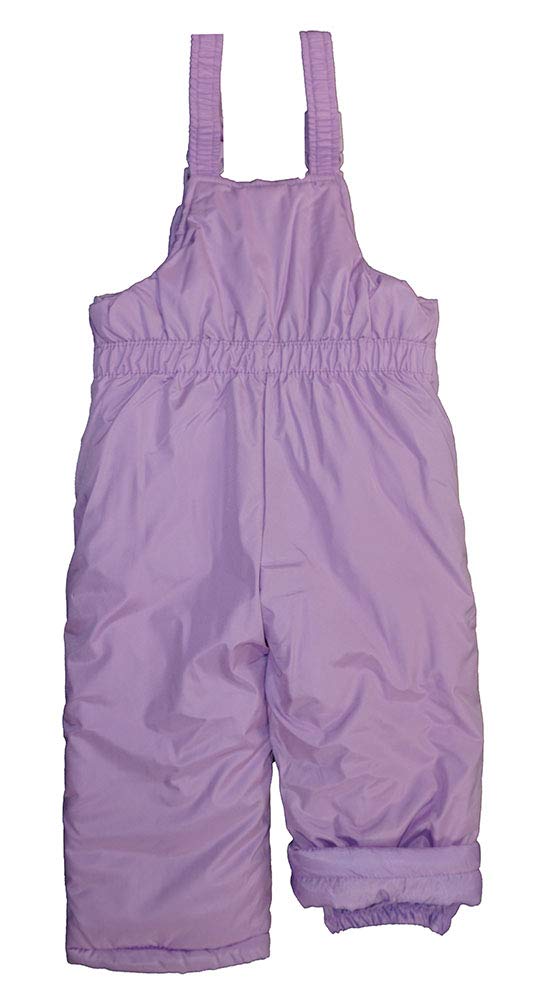 London Fog Girls' Toddler Snowsuit with Snowbib and Puffer Jacket(Discontinued), Violet Silver Foil, 2T