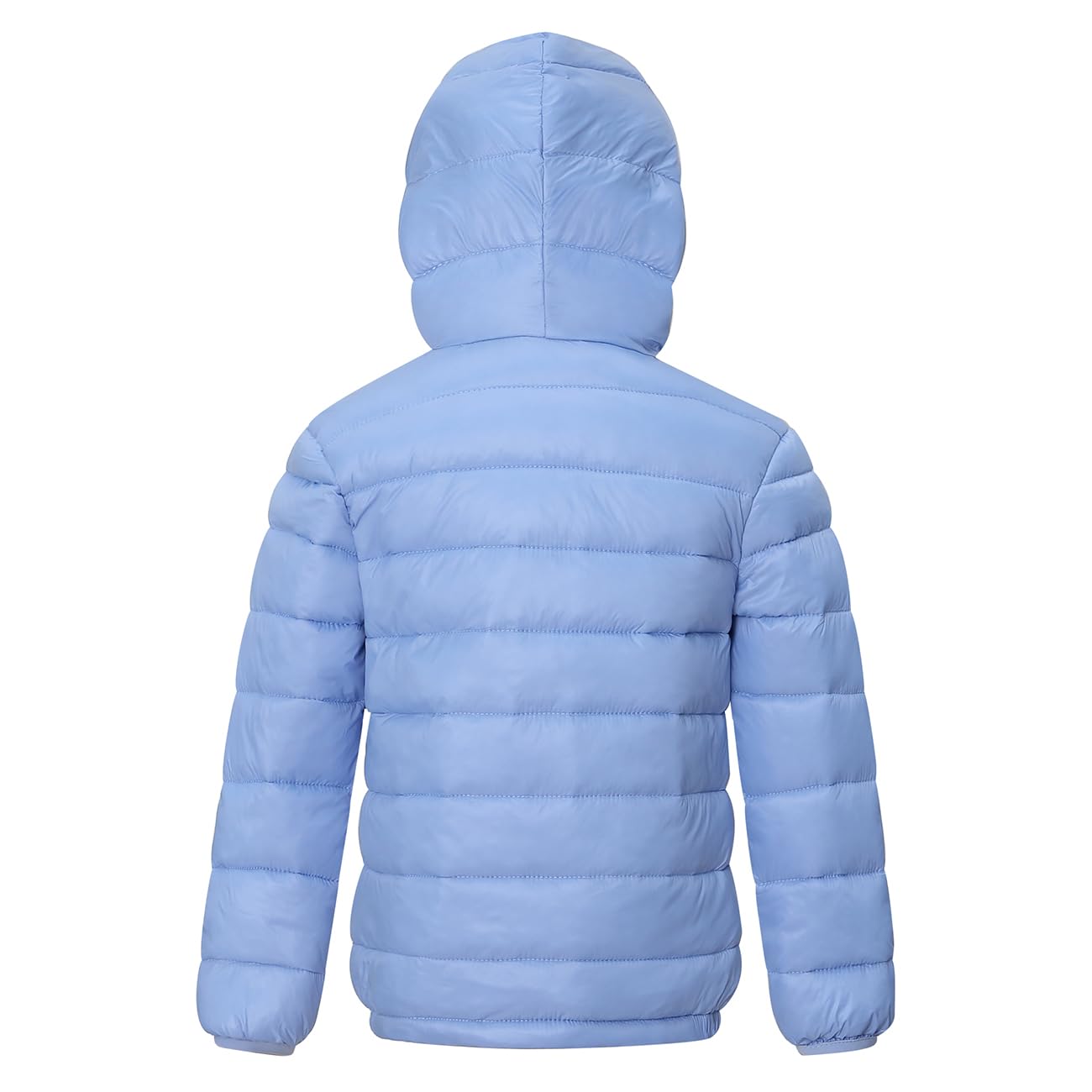 AIMISYOU Winter Insulated Water Resistant Puffer Jacket Kids Size 6-7 Boys Blue Soft Coat