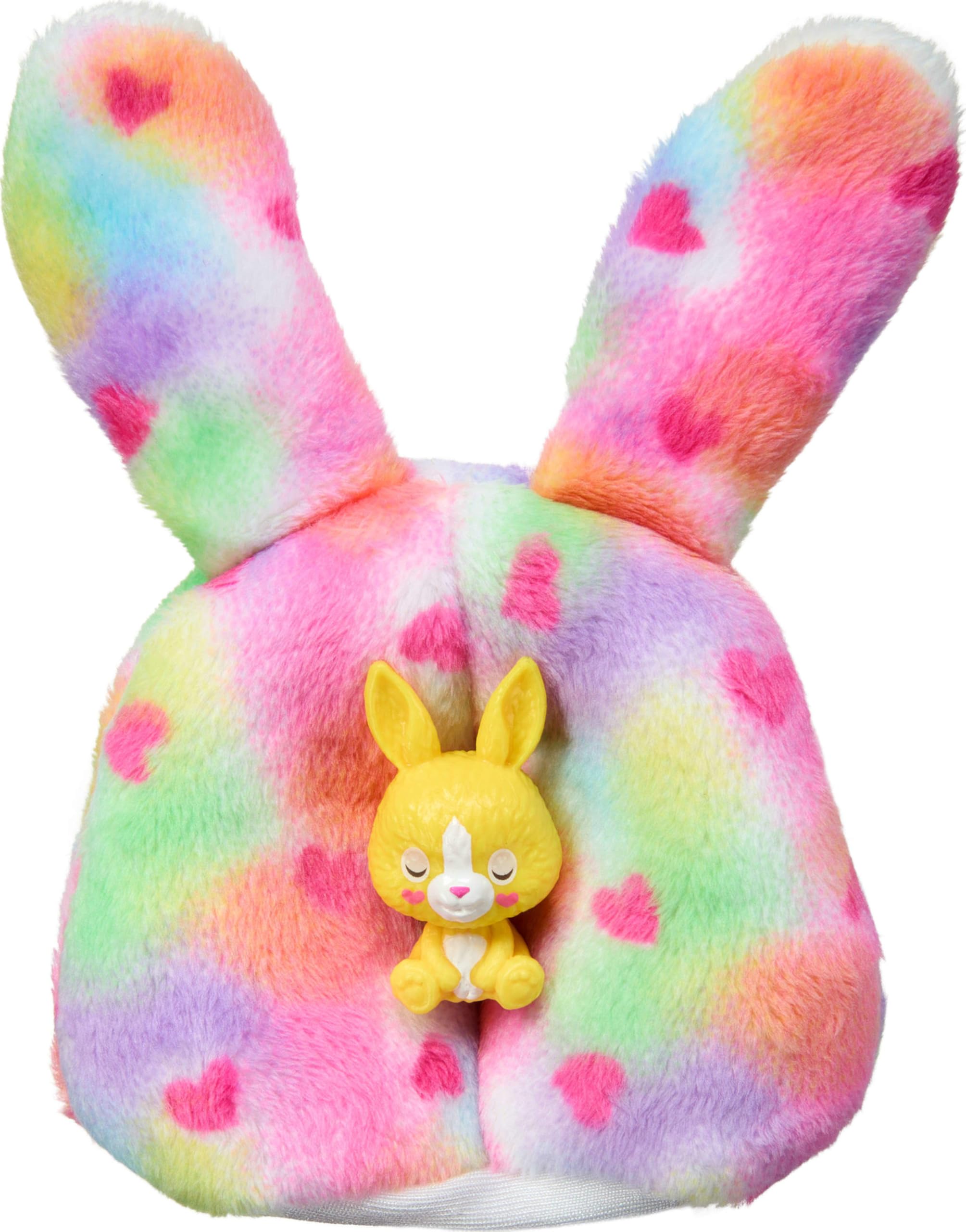 Barbie Cutie Reveal Doll & Accessories, Color Dream Series, Tie-Dyed Bunny Costume & 10 Surprises Including Color Change